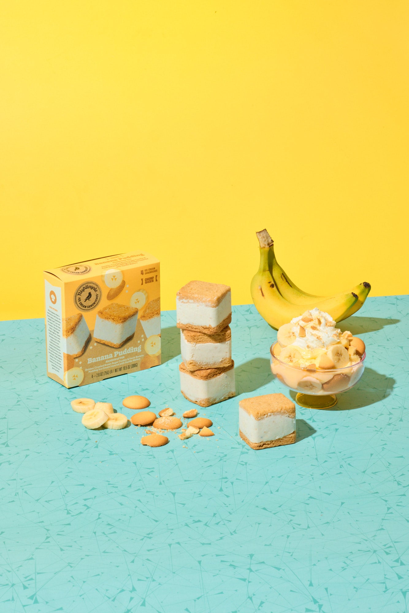 Banana Pudding Chomp Size 4-Pack
