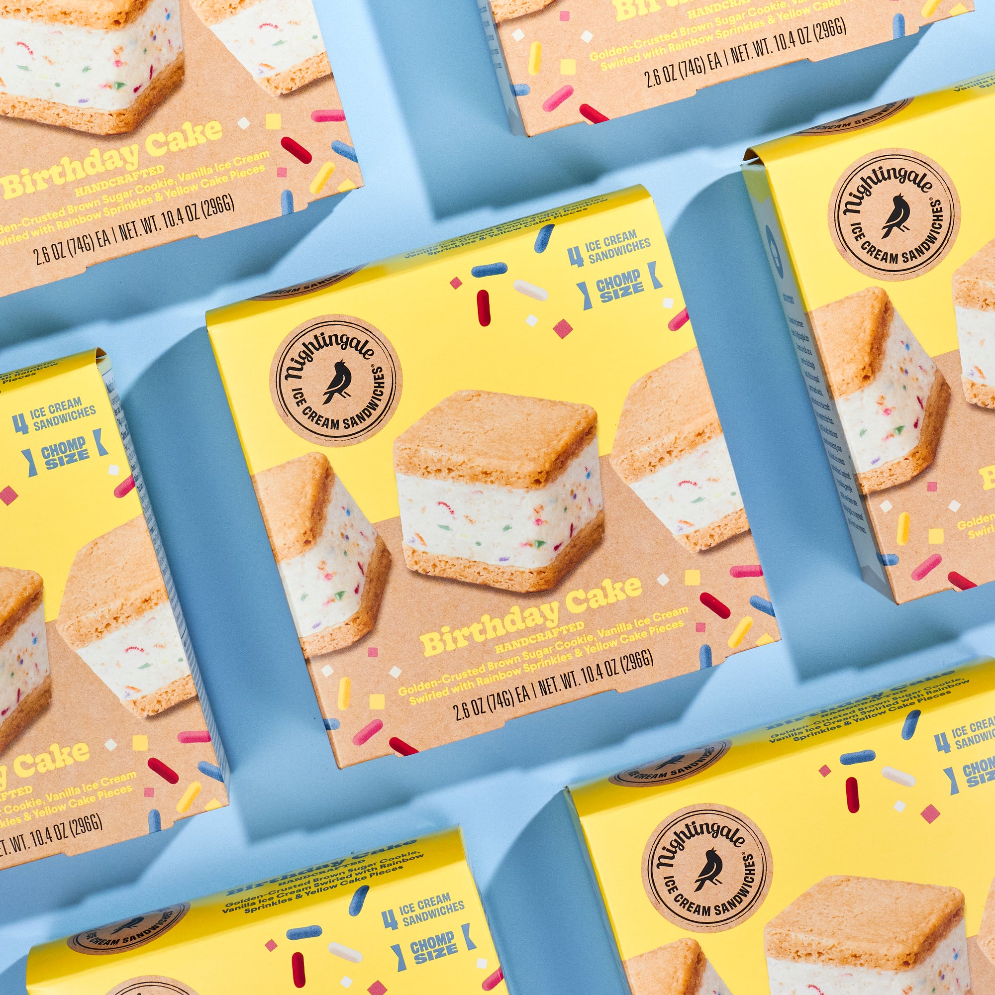 Birthday Cake Chomp 4-Pack