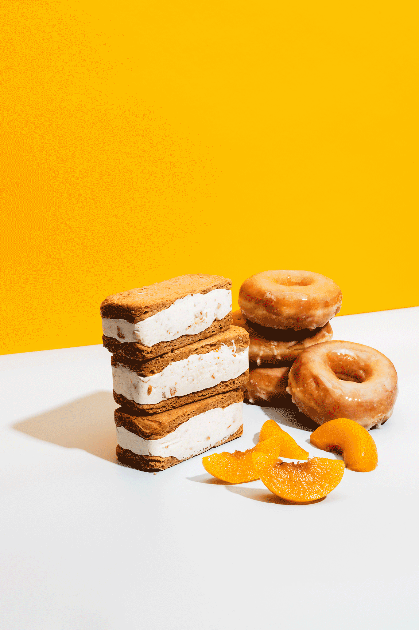 Limited Edition Peach Glazed Donut | Spring 2022